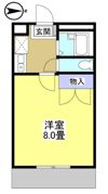 レジデンス城西の間取り画像