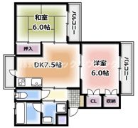 ヴレ・ロワイヤルの間取り画像