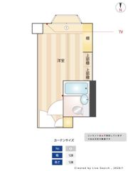 THE VALUE SHARED HOTEL TAKENOTSUKAの間取り画像