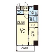 ArtizA熊本新町の間取り画像
