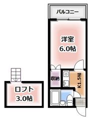 ヨーロピアンKSの間取り画像