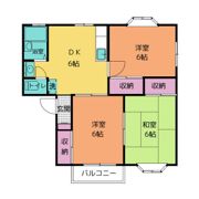 アネックス恵Aの間取り画像