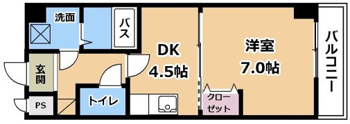 ドーミトゥリィ南草津の間取り画像