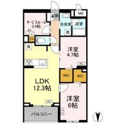 ロイジェント上板橋の間取り画像
