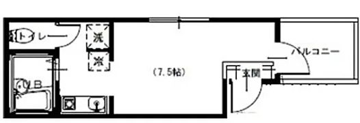 クレアール南千住の間取り画像