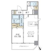 Cross Point AKABANEの間取り画像