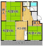 ヒルズ泉ヶ浦の間取り画像