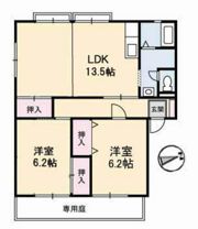 レヴールK Ⅱの間取り画像