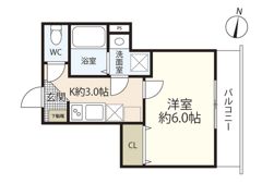GREENHILL HATSUKAICHIの間取り画像
