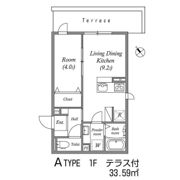 シリウス千里中央の間取り画像