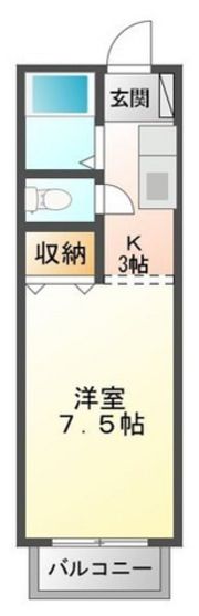 Hime中野の間取り画像