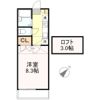 プリンスコート弥生町Aの間取り画像