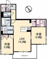 メゾン府中南の間取り画像