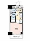 GENOVIA阪東橋Ⅱskygardenの間取り画像