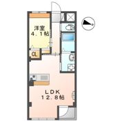 アムール菊陽の間取り画像