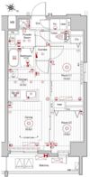 メイクスWアート横浜関内の間取り画像