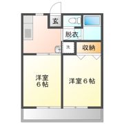 サンフラワーハイツ B棟の間取り画像