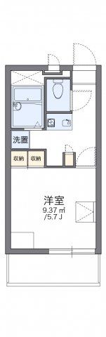 レオパレス香住の間取り画像