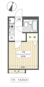 サンアベニューAの間取り画像