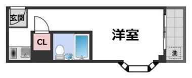 サニーハイム小若江の間取り画像