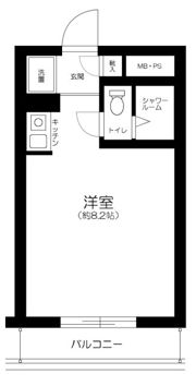 ハイネスプラザ新宿5の間取り画像