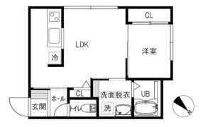 INTEGRAL Ishibikiの間取り画像
