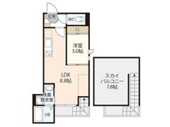 Grandtic Cocon Omachiの間取り画像