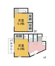 コンフォート御殿山の間取り画像
