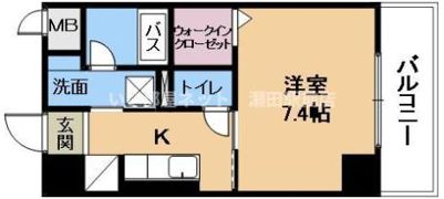 Pronity Hillの間取り画像