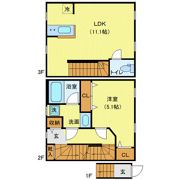 プライベートプレイス広尾の間取り画像
