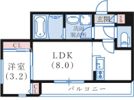 エハコ日暮通の間取り画像