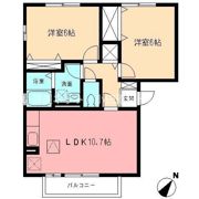 マノワール．ヒサシⅠの間取り画像