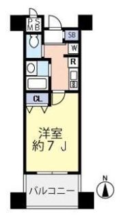 グランヴァン東品川の間取り画像