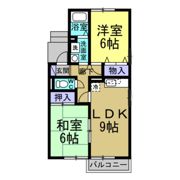 シャルム新浜Ⅱの間取り画像
