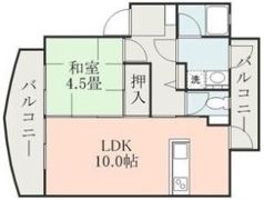 アニバーサリー25の間取り画像