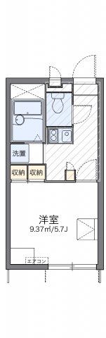 レオパレスサニーサイドLの間取り画像
