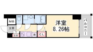 SPコート神戸の間取り画像