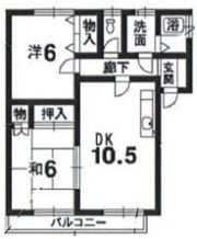 サンコーポNの間取り画像
