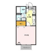 ヴィラ梅小路 Bの間取り画像