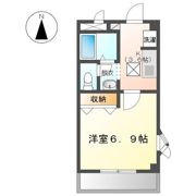 エバーハイツの間取り画像