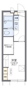 レオパレス寺嶋Aの間取り画像