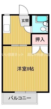 ハイム三原の間取り画像