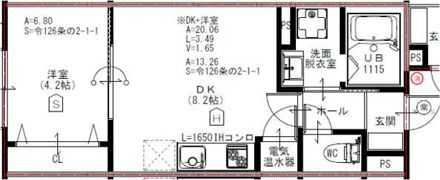 ACT上新庄の間取り画像