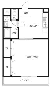 ルミナス原の間取り画像