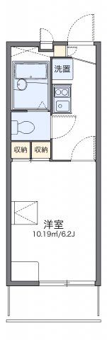 レオパレスニュー千葉ハイツ Aの間取り画像