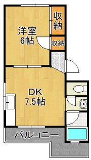 パークハイツ三萩野の間取り画像