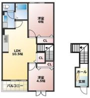 レインボーSの間取り画像
