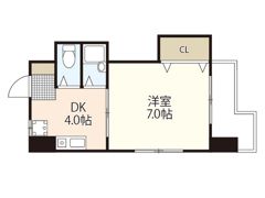 ヴィラ丸本の間取り画像