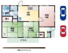 藤崎貸家の間取り画像