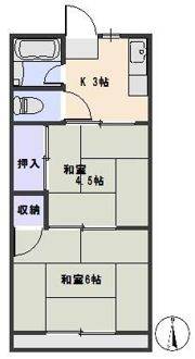 大井ハイムの間取り画像